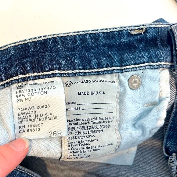AG women’s denim, Stilt roll up, cigarette roll up, 26R - Picture 10 of 10